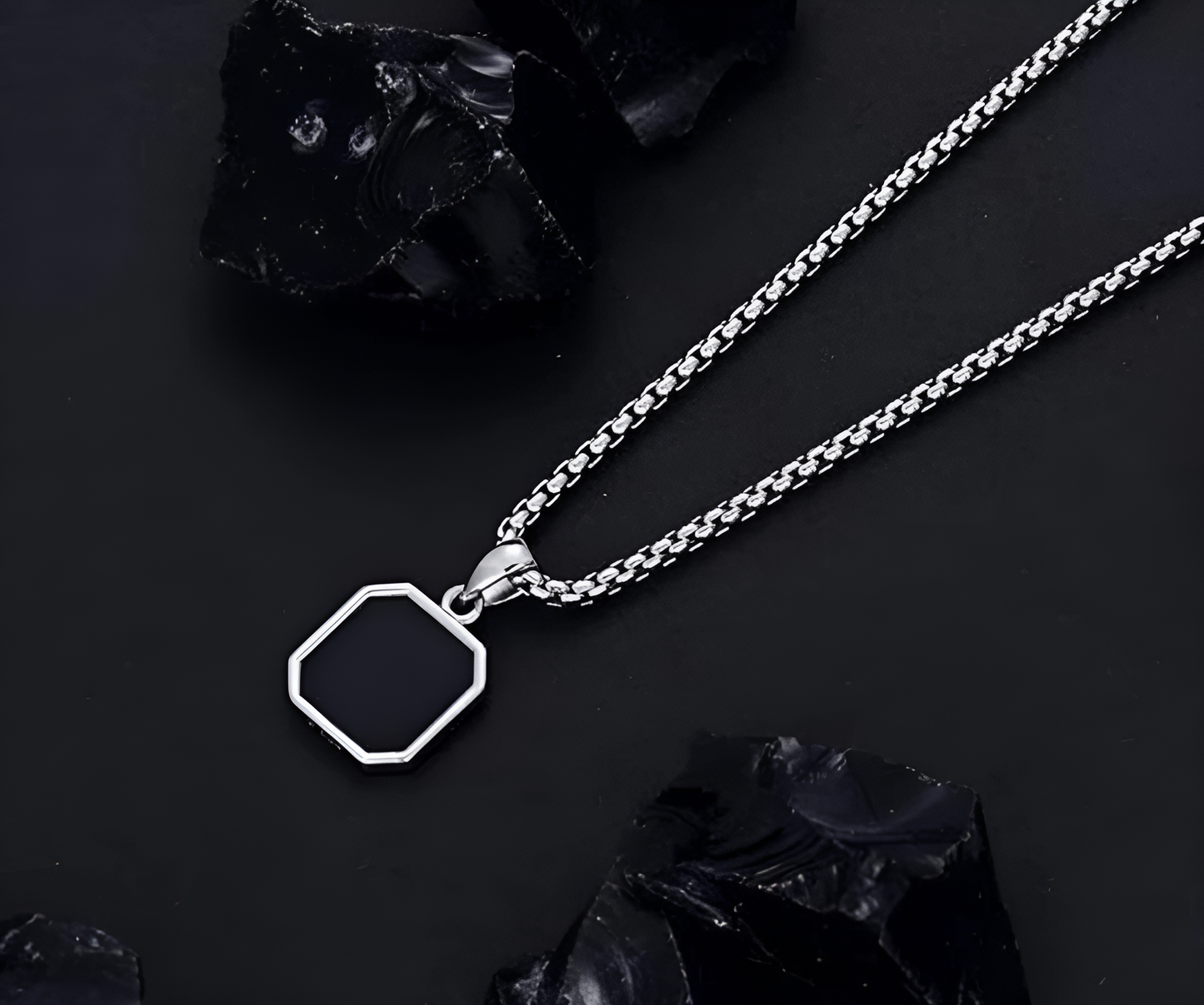 Black Pearl Necklace