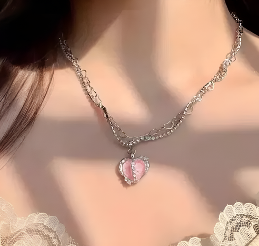 Pink Vintage Necklace